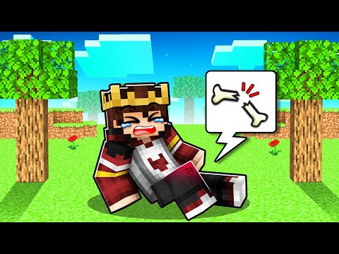FAKİR BEBEK BACAĞINI KIRDI 😱 - Minecraft