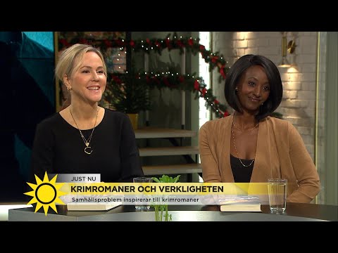 Deckarförfattarna inspireras av verkligeheten  - Nyhetsmorgon (TV4)