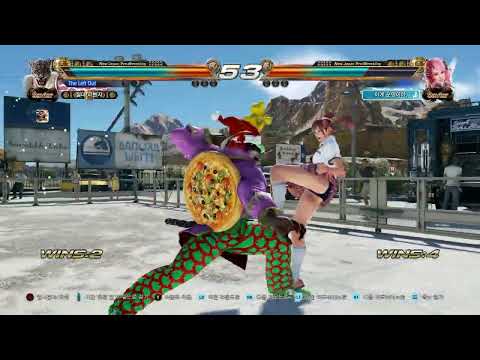 철권7-아머킹- 553 [tekken7] - 아머킹 대 알리사  Armor king vs Alisa Bosconovitch