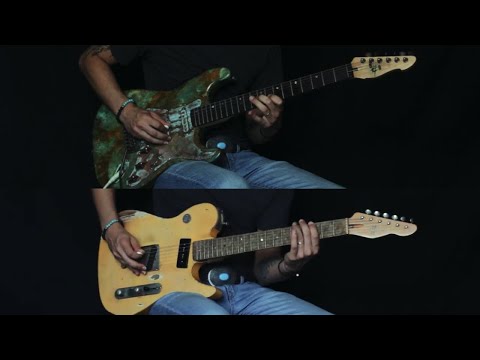 TELE VS STRAT - Chicken Pickin’ Battle - COUNTRY GUITAR IMPROVISATION #8