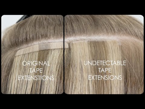 Undetectable Tape In Hair Extensions | easihair pro