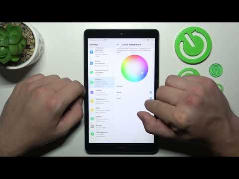 How to  Find and Manage Display Settings on HUAWEI MediaPad M5 Lite