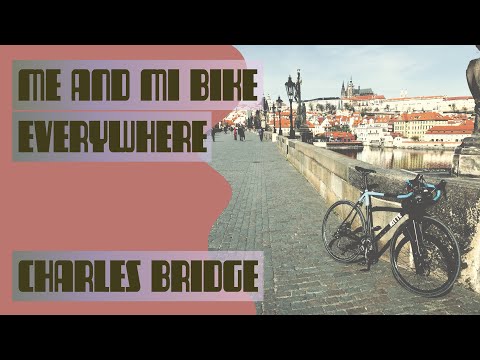 Bike observation - weekly cycling #1  Prague - Charles Bridge (during Covid-19) 4K
