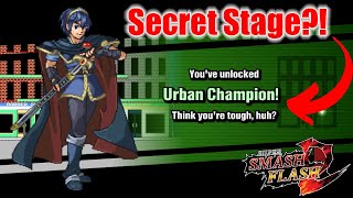 Unlocking the New Secret Stage! [Update 1.2.3] Super Smash Flash 2 Gameplay.