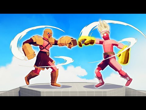 TOURNAMENT - ALL STRONGEST HUMAN | TABS - Totally Accurate Battle Simulator