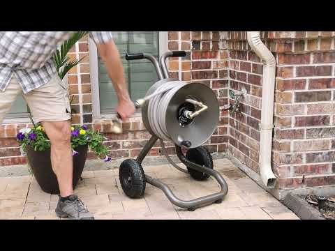 2-wheel Garden Hose Reel Cart