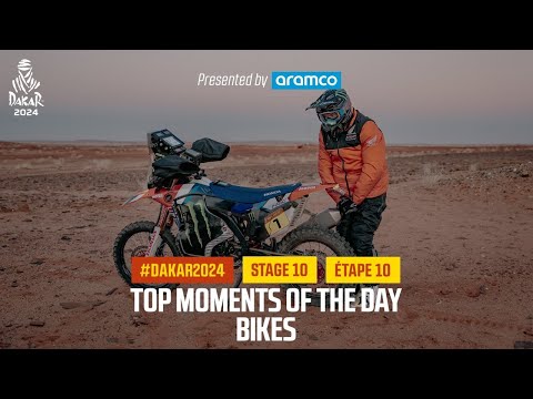 ダカールラリー2024 バイククラス ステージ10ハイライト動画