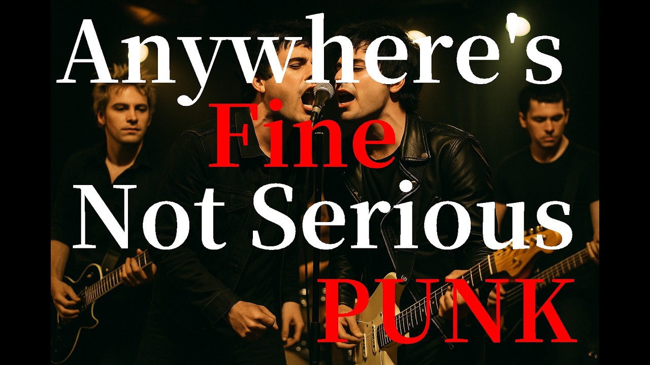 Punk From Far East Japan - Anywhere's Fine(Just Not Here) (Official MV)  #aimusicvideo #japanesepunk