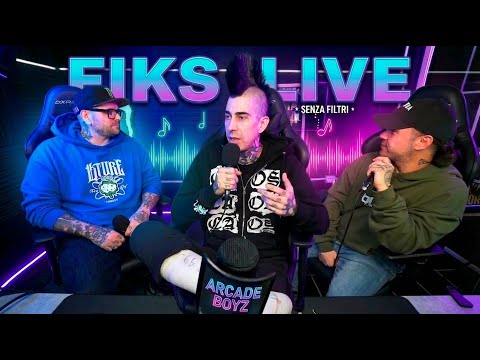 FIKS: ci racconta SANREMO, IL PUNK, L'HARDCORE  | Arcade Boyz