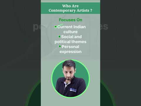 Who are Contemporary Artists in India?🤔#shorts