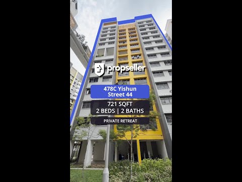 478C Yishun Street 44, 478C Yishun Street 44, 2 Bedrooms, 721 sqft, HDB Flat For Sale, by ADNIX LIU, 500144850 - PropertyGuru.com.sg