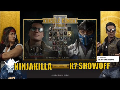 【Mortal Kombat 11】- K7 ShowOff Vs NinjaKilla - Konsole Kombat II PS4 Finals
