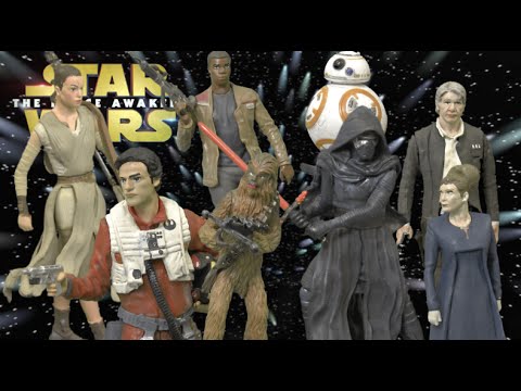 Star Wars The Force Awakens Deluxe Figurine Playset from The Disney Store