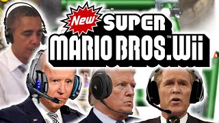 US Presidents Play New Super Mario Bros. Wii 10