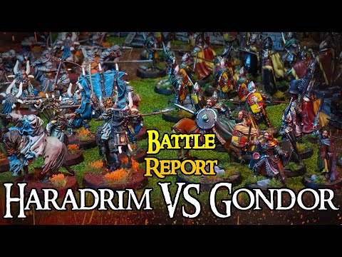 Gondor Vs Haradrim ~ Competitive Middle Earth SBG Battle Report