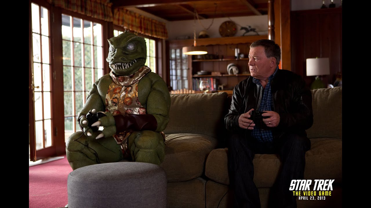 STAR TREK: THE VIDEO GAME -- Shatner vs. Gorn Trailer - YouTube