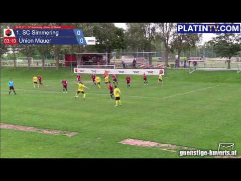 20.05.17 1. SC Simmering - Union AC Mauer - Highlight  (1. Halbzeit / 03:16) am 20.05.2017 15:37