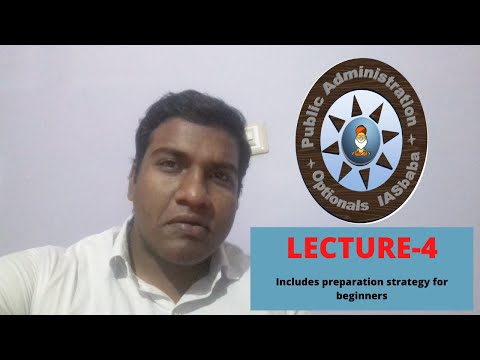 PUBLIC ADMINISTRATION OPTIONAL 2020| IASbaba's TLP Answer Writing Program| Free Initiative|Lecture 4