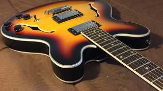 Video thumbnail for Oscar Schmidt OE 30TS Delta King guitar unboxing & demo by John McIver