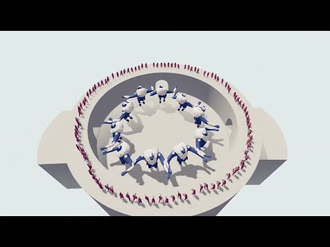 100x Firework Archer Vs 10x Every Unit TABS Totally Accurate Battle Simulator