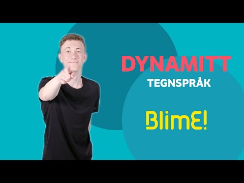BlimE! - Dynamitt - Tegnspråk og tekst - BlimE-dansen 2021 - NRK Super