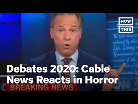 Cable News Calls First Presidential Debate a Sh*t Show | NowThis