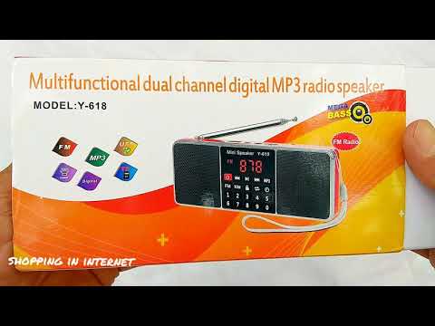 FM радио приемник Lefon Y618 / FM radio receiver Lefon Y618
