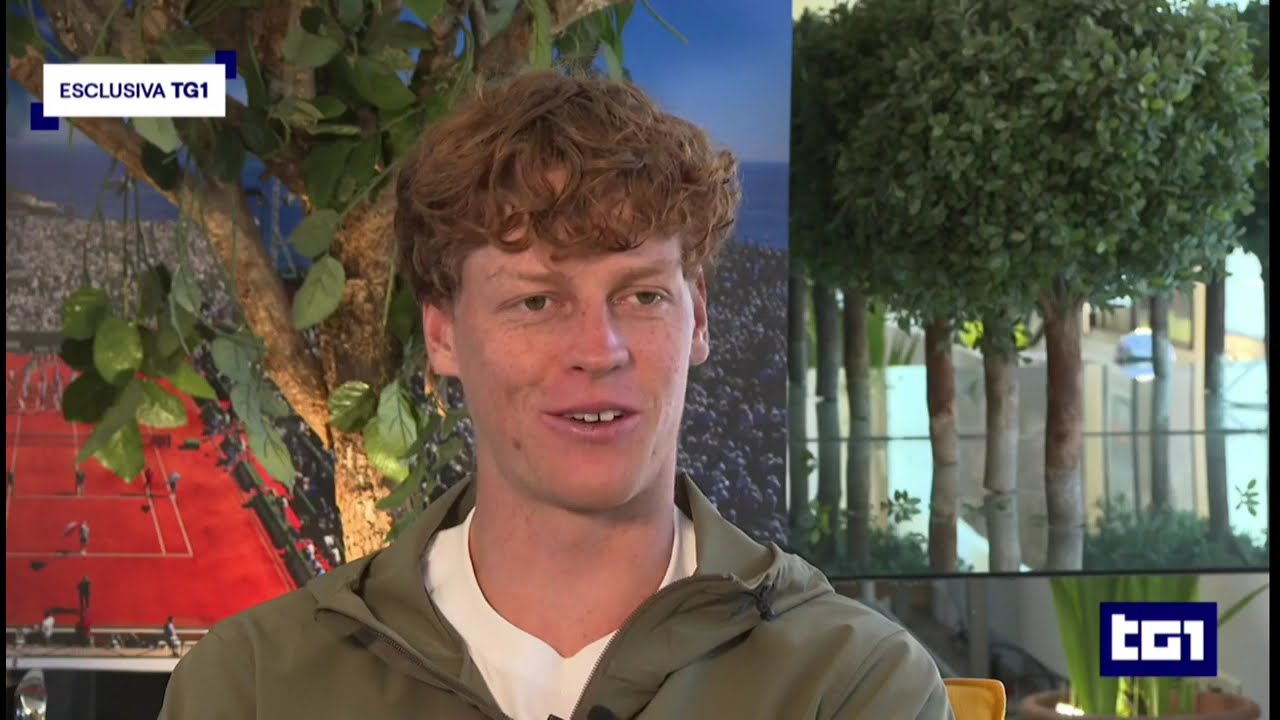 Jannik Sinner - Intervista completa TG1 prima del ritorno agli Internazionali BNL d'Italia 2025 🦊👊🏻