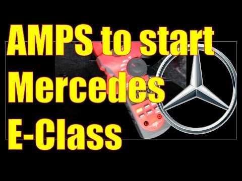 Amps (current) required to start a car engine