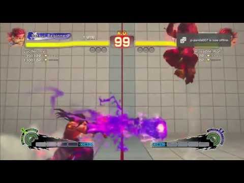 KimPossible_Ron (Evil Ryu) vs Lucifer___v (Evil Ryu) #2