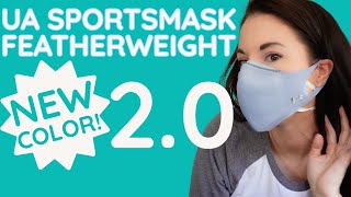 UA SportsMask Featherweight 2nd Generation   New Color Washed Blue Silver Chrome + 4 Month Review