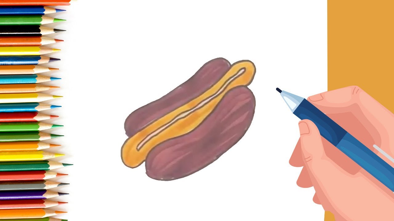 How to Draw Hotdog