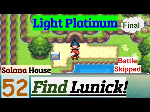 Pokemon Light Platinum Part 52 How To Find Lunick & Salana House | GBA Rom Hack
