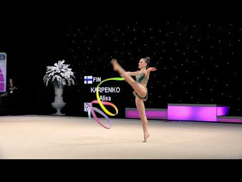 Alisa Karpenko – Junior 2005 – Ribbon – Miss Valentine Grand Prix 2020