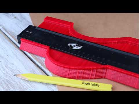 Konturmätare plast 250 mm