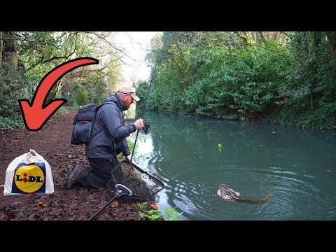Canal Pike Can't Resist These LIDL BAITS! (SO MUCH ACTION)