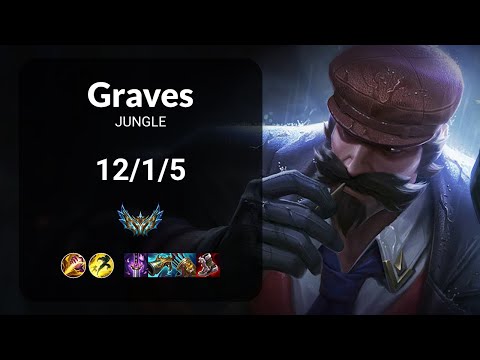Graves vs Zac JUNGLE - KR CHALLENGER Patch 14.24