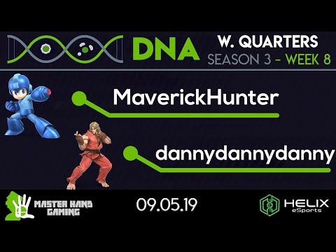 DNA S3:W8 - MaverickHunter (Mega Man) Vs. dannydannydanny (Ken) - W Quarters