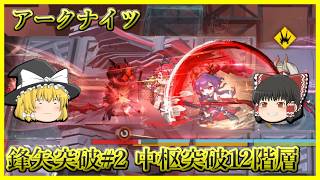 【アークナイツ】最近アークナイツが個人的にアツいです：鋒矢突破#2「巫術の夜」中枢突破12階層目【ゆっくり実況】
