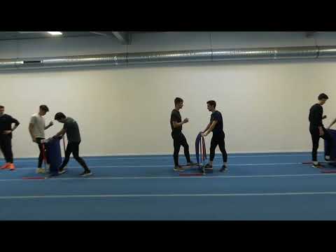 Varga, Faragó és Takács — vágtafutó technika rávezető gyakorlat