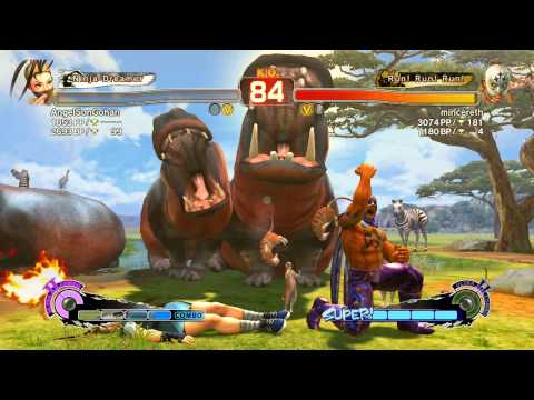 Ultra Street Fighter IV battle: Ibuki vs El Fuerte