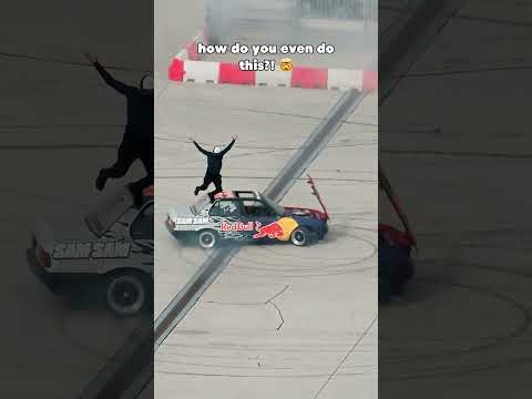 Imagine JUMPING Out Of A Drift Car 🔥🤯 #shortsvideo  #redbullindia