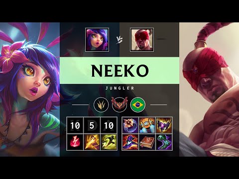 Neeko Jungle vs Lee Sin - BR Grandmaster Patch 25.12