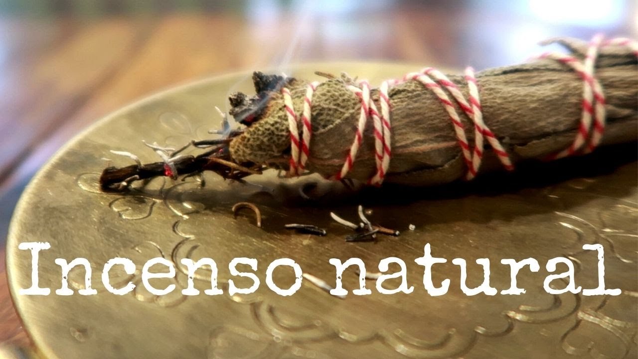 Como secar ervas e fazer incenso natural