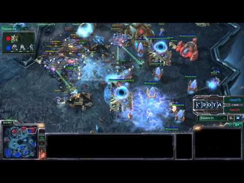 StarCraft 2 - SC369 - mouzHasu (P) vs Cloud (T) on Xel'Naga Caverns Part 2