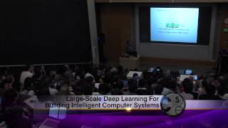 Large-Scale Deep Learning for Building Intelligent Computer Systems