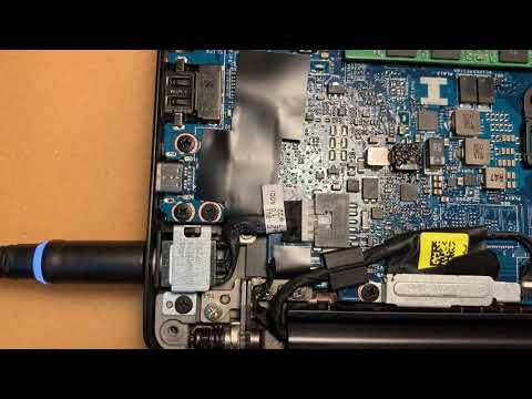 Dell Latitude 7480 burnt part with beep sound and bad smells