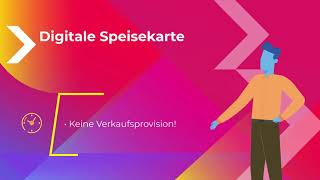 Digitale Speisekarte für Gastronomie