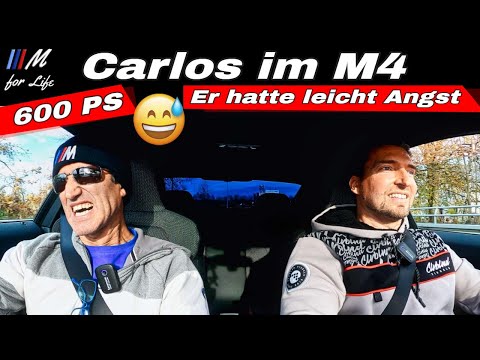 BMW M4 600 PS vs M2 N55 480 PS | Spürt Carlos den Unterschied? 😁