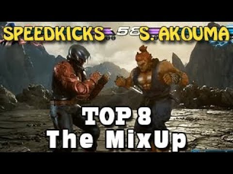 Speedkicks (Jin) Vs Super Akouma (Akuma) - TOP 8 - MixUp - Tekken 7